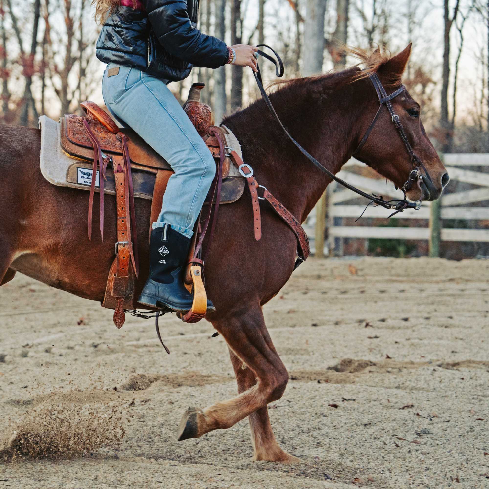 Women's Chore Western 12 Mid Boot - Image 8